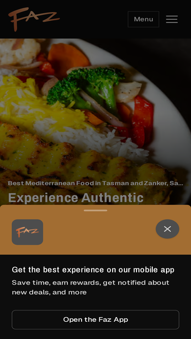 fazrestaurants.com