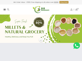 nalabagamstore.com homepage screenshot