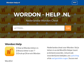 'wordon-help.nl' screenshot