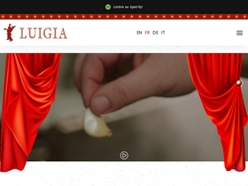 'luigia.ch' screenshot