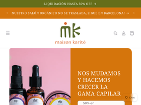 maisonkarite.online homepage screenshot