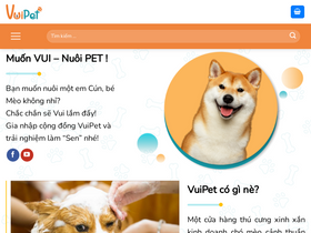 'vuipet.com' screenshot