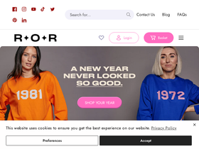 Rock On Ruby homepage screenshot