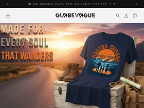 globevogue.com homepage screenshot