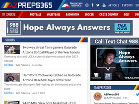 'azpreps365.com' screenshot