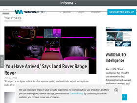 'wardsauto.com' screenshot