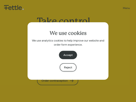 'fettle.health' screenshot