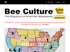 'beeculture.com' screenshot