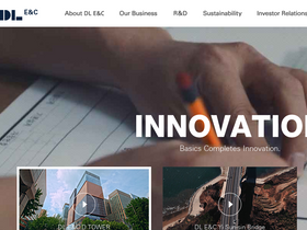 'dlenc.co.kr' screenshot