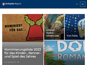 'brettspiele-magazin.de' screenshot