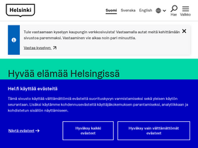 'asunnonhaku.hel.fi' screenshot