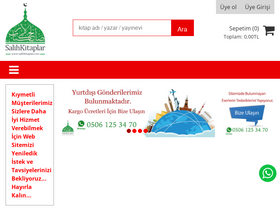 'salihkitaplar.com' screenshot