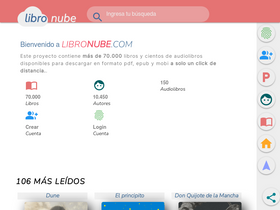 'libronube.com' screenshot