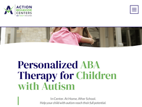 'actionbehavior.com' screenshot