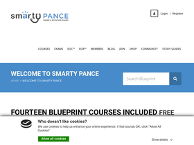 'smartypance.com' screenshot