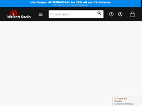 'walcottradio.com' screenshot