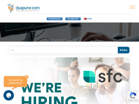 'duapune.com' screenshot