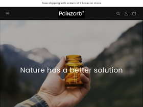 painzorb.com homepage screenshot