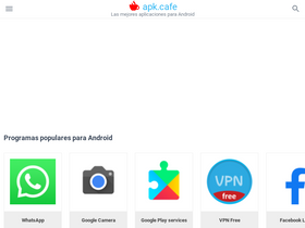 'apkcafe.es' screenshot