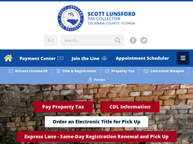 'escambiataxcollector.com' screenshot