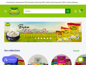 bajwa-shop.com homepage screenshot