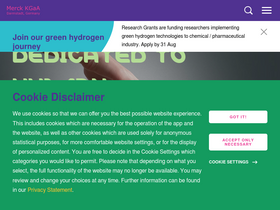 'merckgroup.com' screenshot