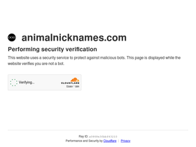 animalnicknames.com