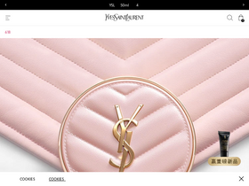 'yslbeautycn.com' screenshot