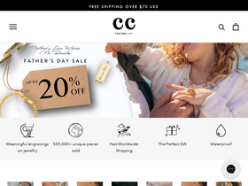 'customcuff.co' screenshot