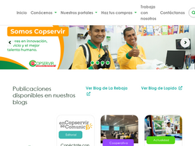 'copservir.com' screenshot