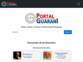 'portalguarani.com' screenshot
