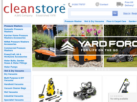 'cleanstore.co.uk' screenshot