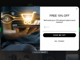 sparepowersupply.com homepage screenshot