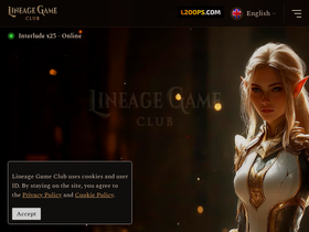 Lineage-game.net website image