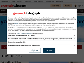'greenocktelegraph.co.uk' screenshot