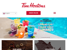 'timhortonsgcc.com' screenshot