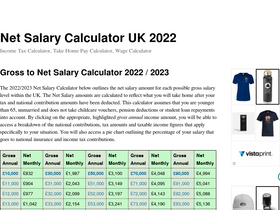 'netsalarycalculator.co.uk' screenshot