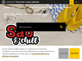 'univ-tlse3.fr' screenshot