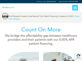 'carepayment.com' screenshot