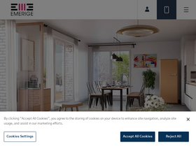 'emerige.com' screenshot