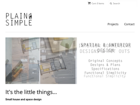 plainandsimple.co.nz homepage screenshot
