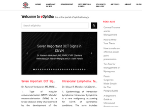'eophtha.com' screenshot