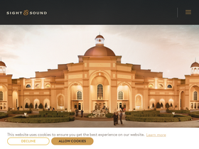 'sight-sound.com' screenshot