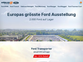 'ford-koegler.de' screenshot