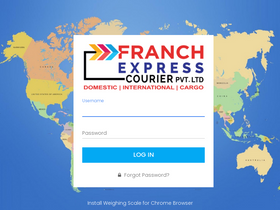 'erpfranchexpress.com' screenshot