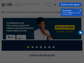 'ibict.br' screenshot