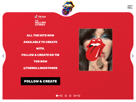 'rollingstones.com' screenshot