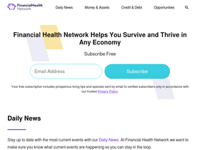 'financialhealth.net' screenshot