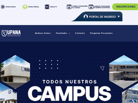 'upana.edu.gt' screenshot