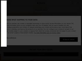 'roxy-uk.co.uk' screenshot